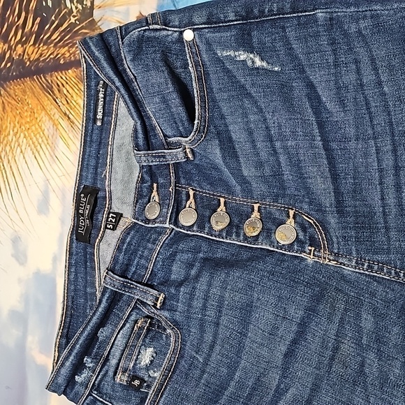 Judy Blue Skinny Cuffed High Rise Jeans Size‎  5/27 - Picture 3 of 13